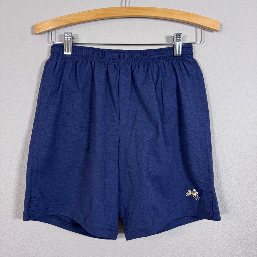 Tracksmith Men's Session Shorts Blue Heather Running Training Athletic Size S